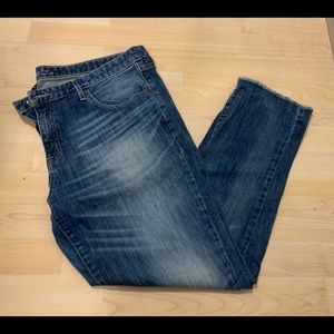 Mossimo Cropped Boyfriend Jeans